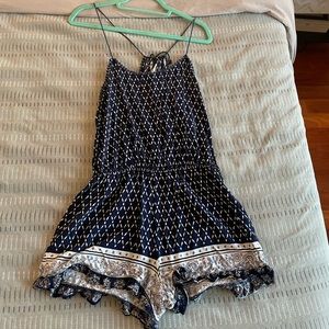 Patterned Romper